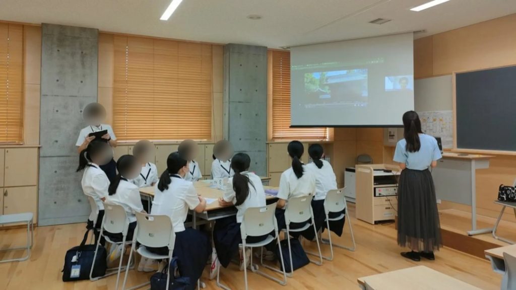 2022/09/17 安田女子高等学校 出張セミナー