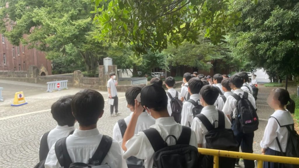 2023/08/08 浜松西高等学校 東大ツアー