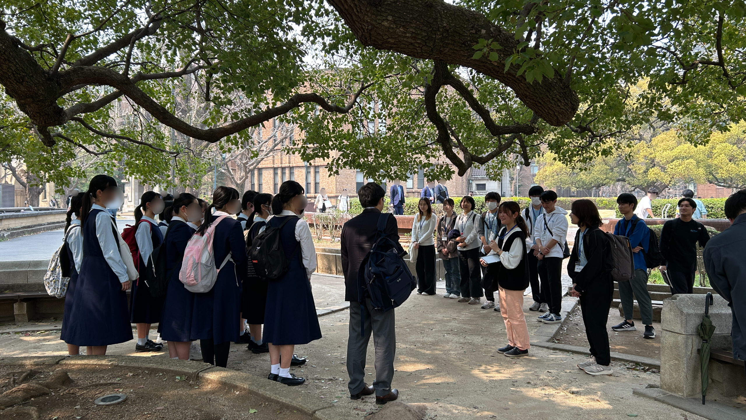 2025/03/26 ノートルダム清心中・高等学校 東大ツアー